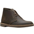 Clarks Men Bushacre 2 Olive Oily Leather US 9 M Green Chukka Boots